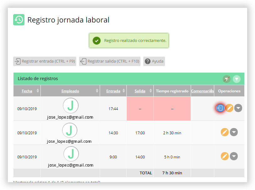 Control horario: Registro de la jornada laboral de conductores - VDO